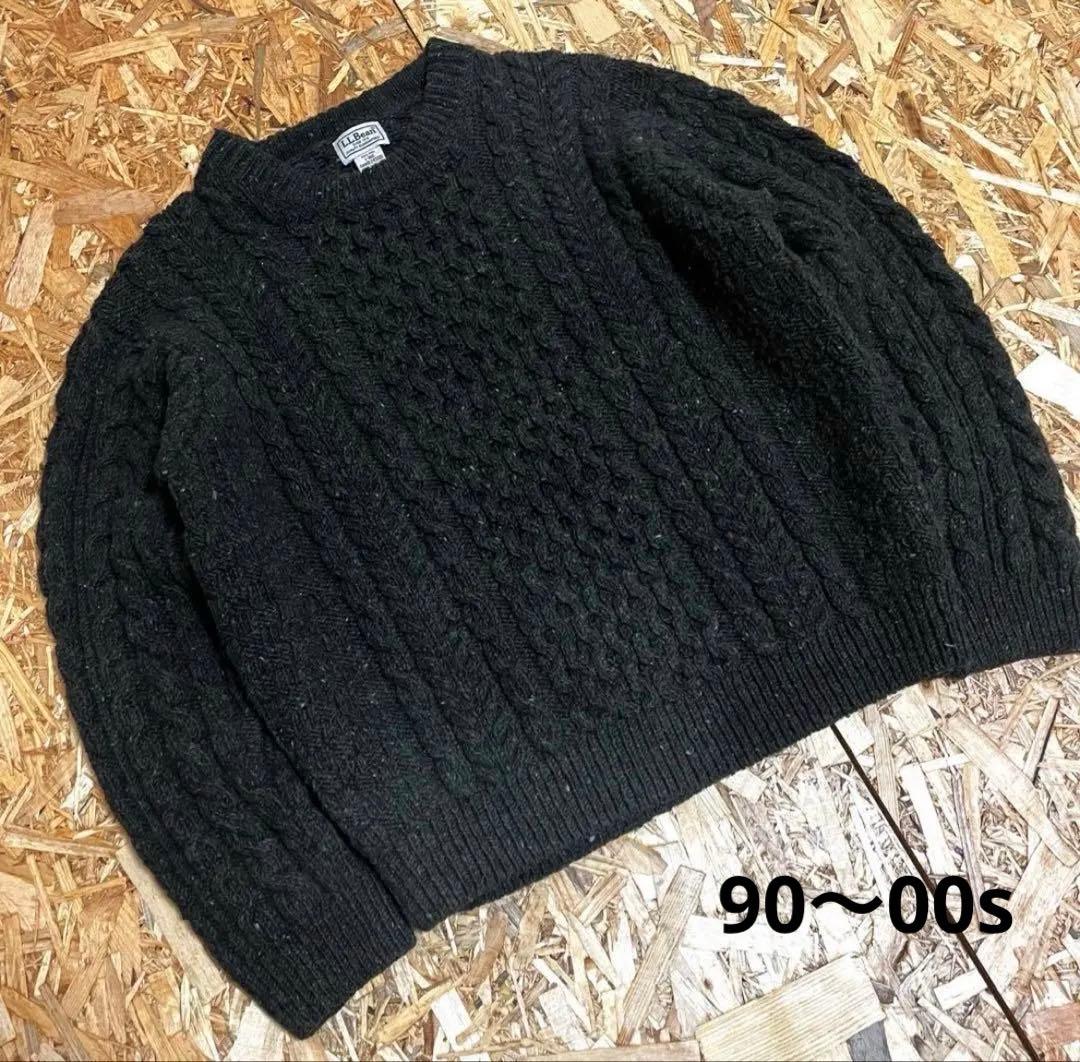 i*k様 【激レア】 90s L.L.Bean アイルランド製 ウールニット ネ