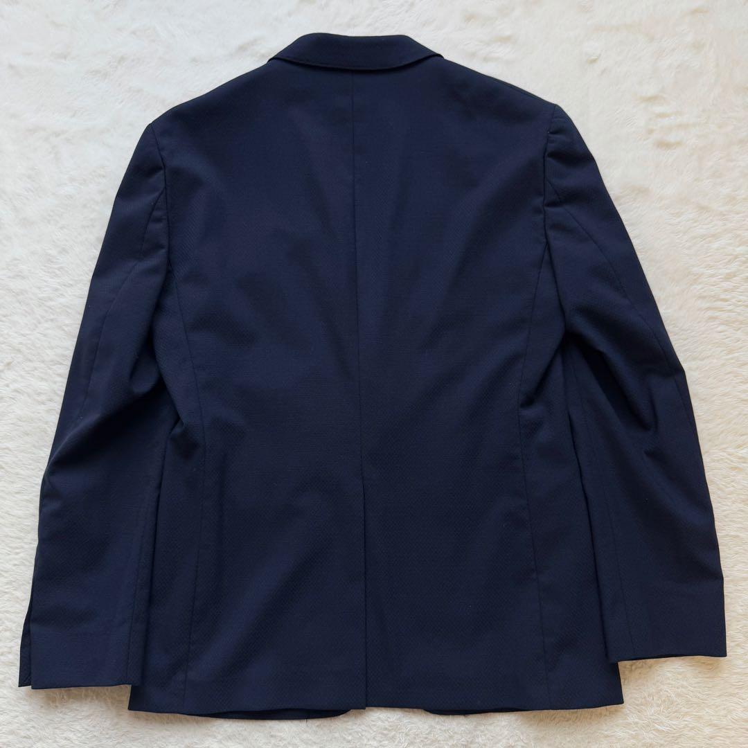 【美品】SUIT SELECTスーツセレクト　3ピース　ビジネススーツ　ネイビー