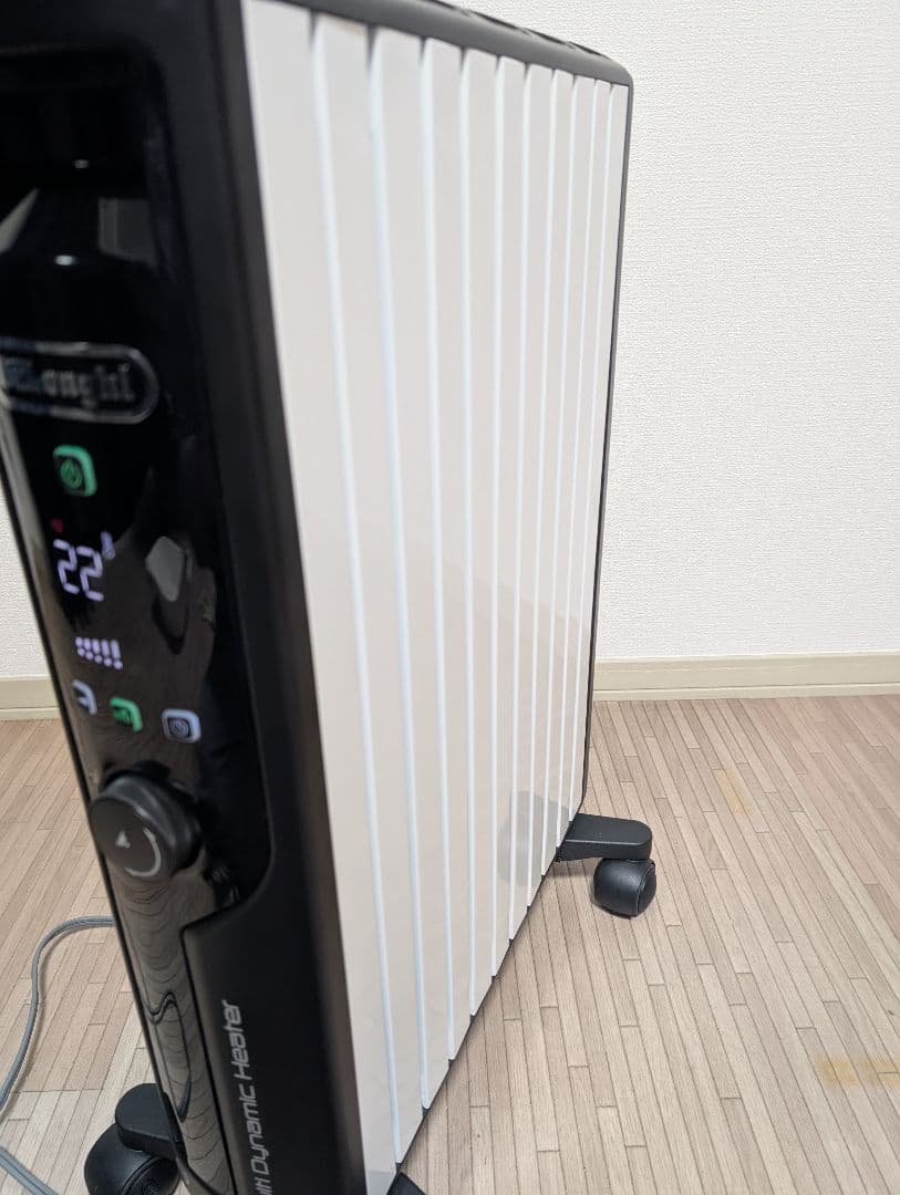 【美品】デロンギ　マルチダイナミックヒーター　MDHU15-BK リモコン付き