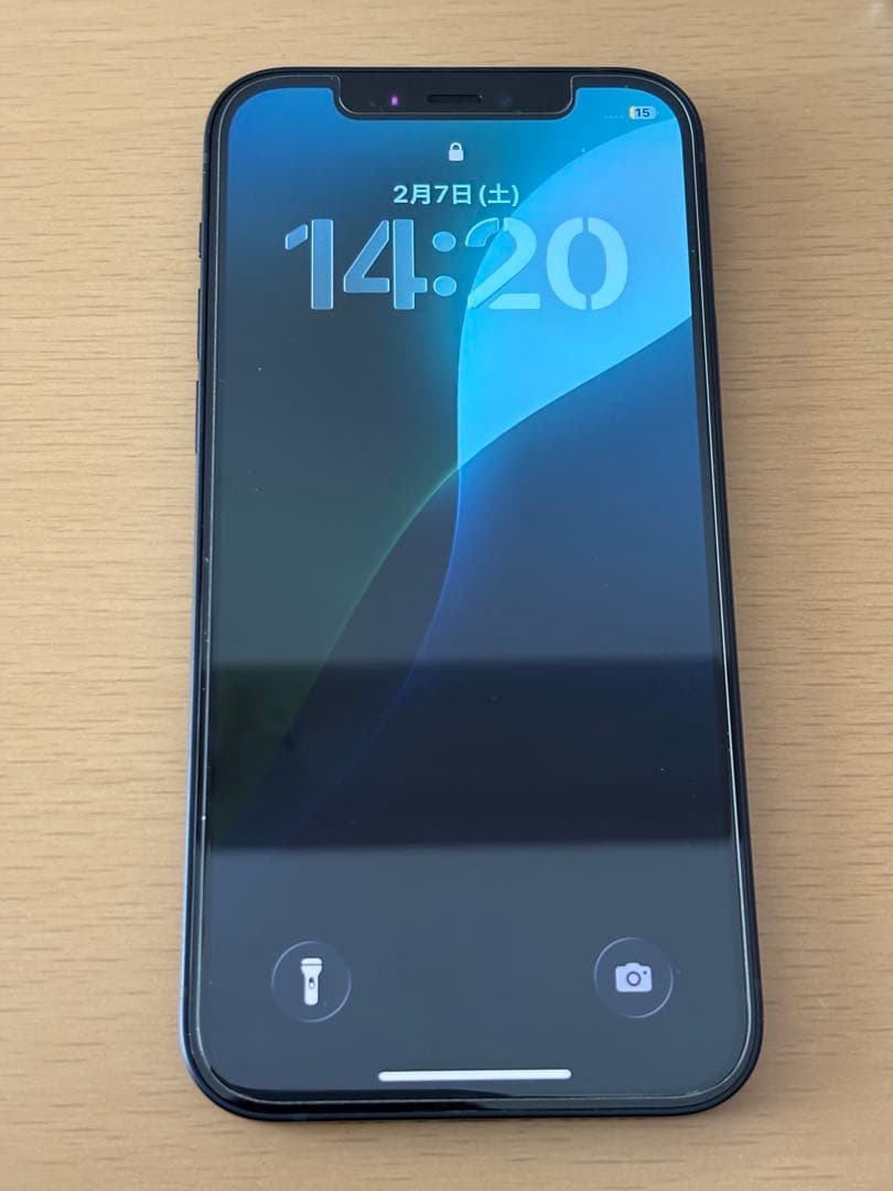 超美品 Apple iPhone 12 ブラック SIMフリー