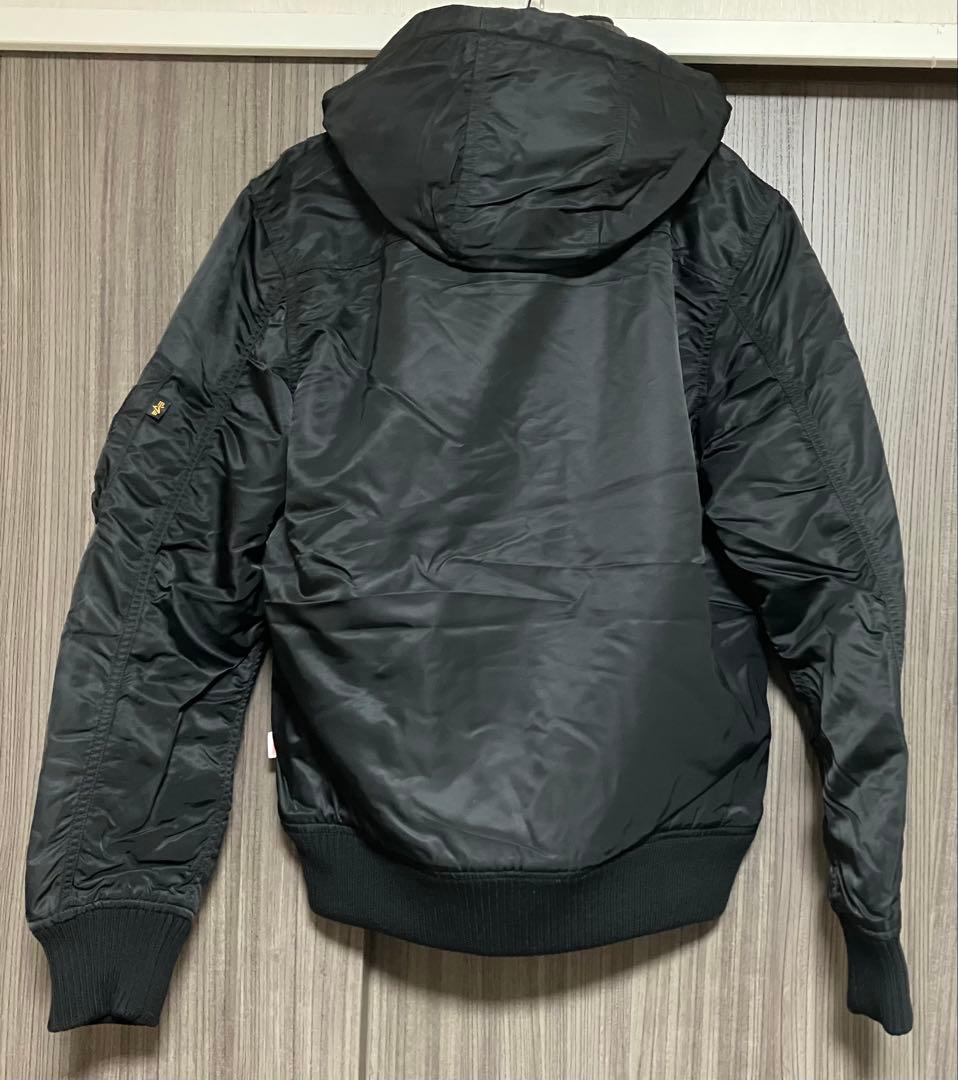 アルファ インダストリーズ フーデッド リブ ジャケットTA1396 メンズ