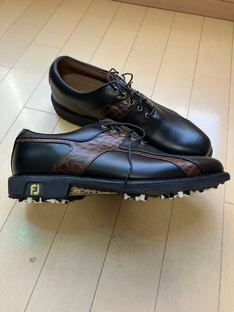 FOOTJOY ICON ブラック×ブラウン26cm 新品