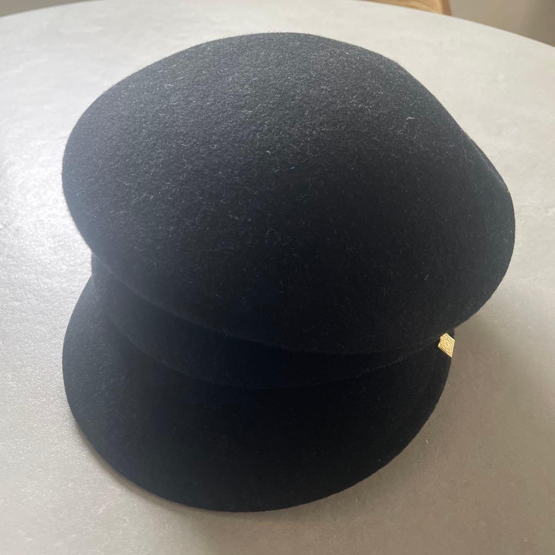 【ほぼ未使用】CA4LA アシンメトリーキャスケットSOMEWHERE F7