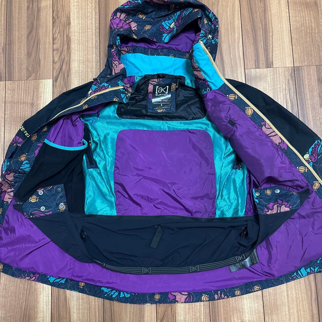 値下げ　美品　バートン　BURTON AK ゴアテックス　レディース　上S下XS