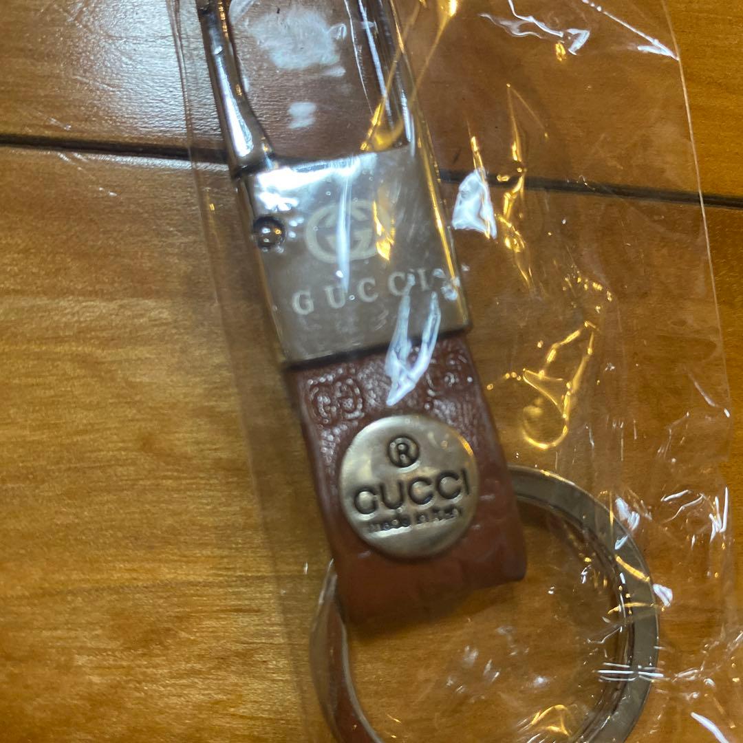 GUCCI カラビナ型キーホルダー