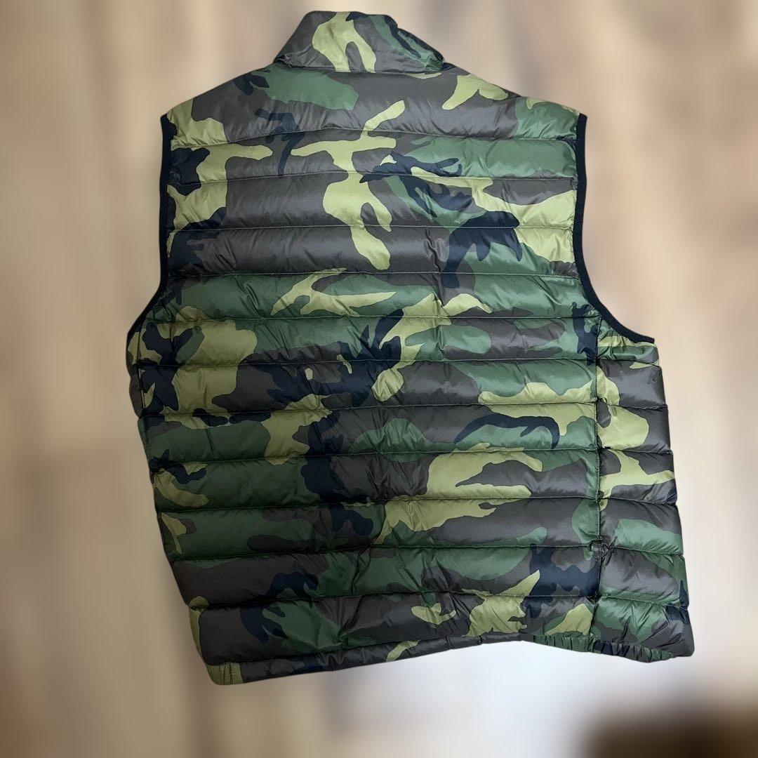 -*や様 POLO RALPH LAUREN 迷彩 ダウンベスト L