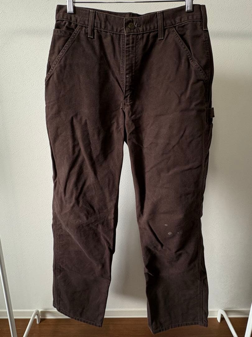 Carhartt 90sダークブラウン ペインターパンツ