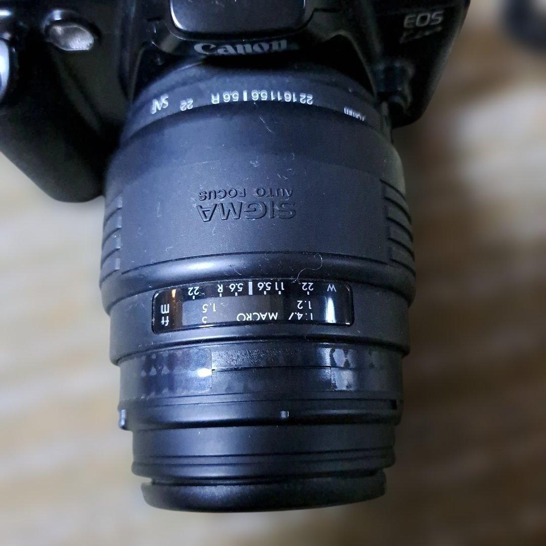 Canon EOS 一眼レフカメラ Sigmaレンズ付き