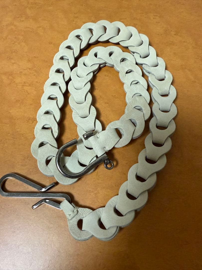 LIDNM Llife LEATHER CHAIN WALLET CODE 白