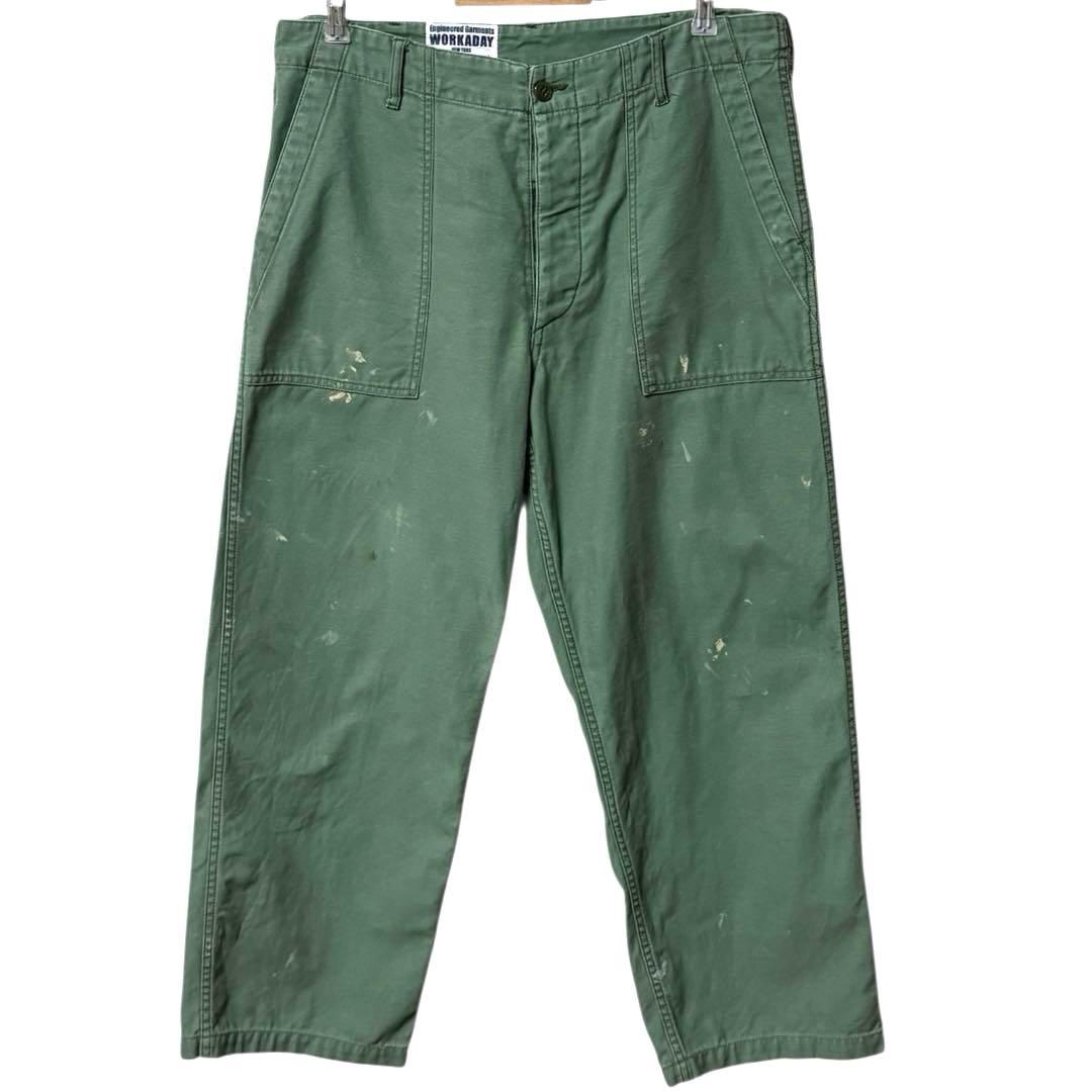 ENGINEERED GARMENTS ファティーグパンツ ペンキ 1点物