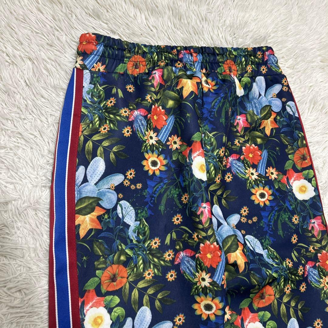 ZARA ザラ　花柄　総柄　ボタニカル　トラックジャケット　パンツ　セットアップ