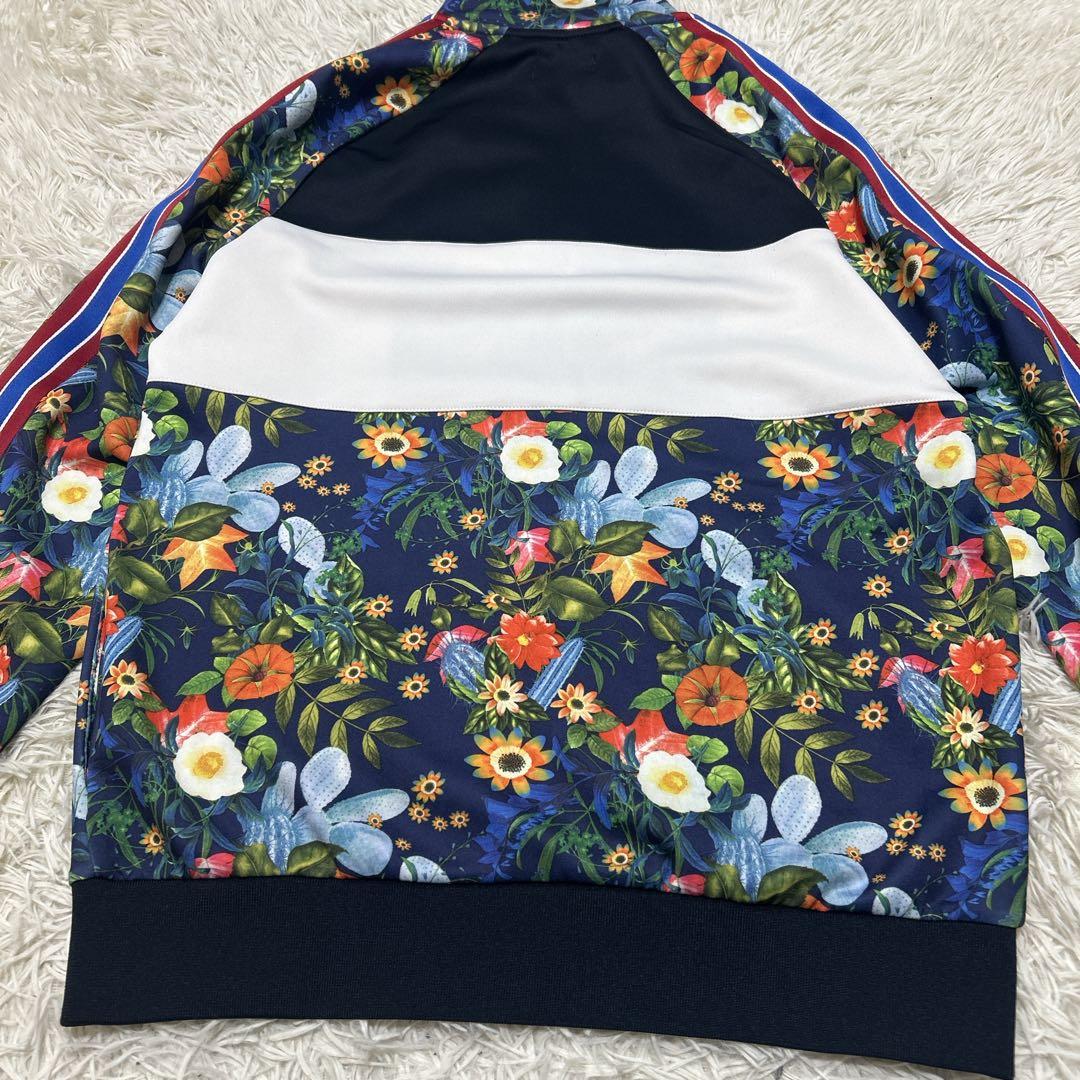 ZARA ザラ　花柄　総柄　ボタニカル　トラックジャケット　パンツ　セットアップ