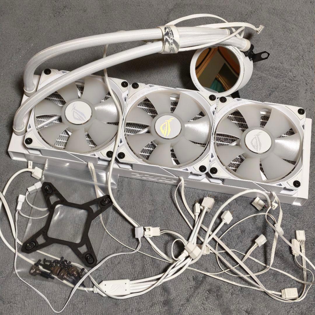 即発送 ASUS ROG Ryuo III 360 CPUクーラー 冷却ファン