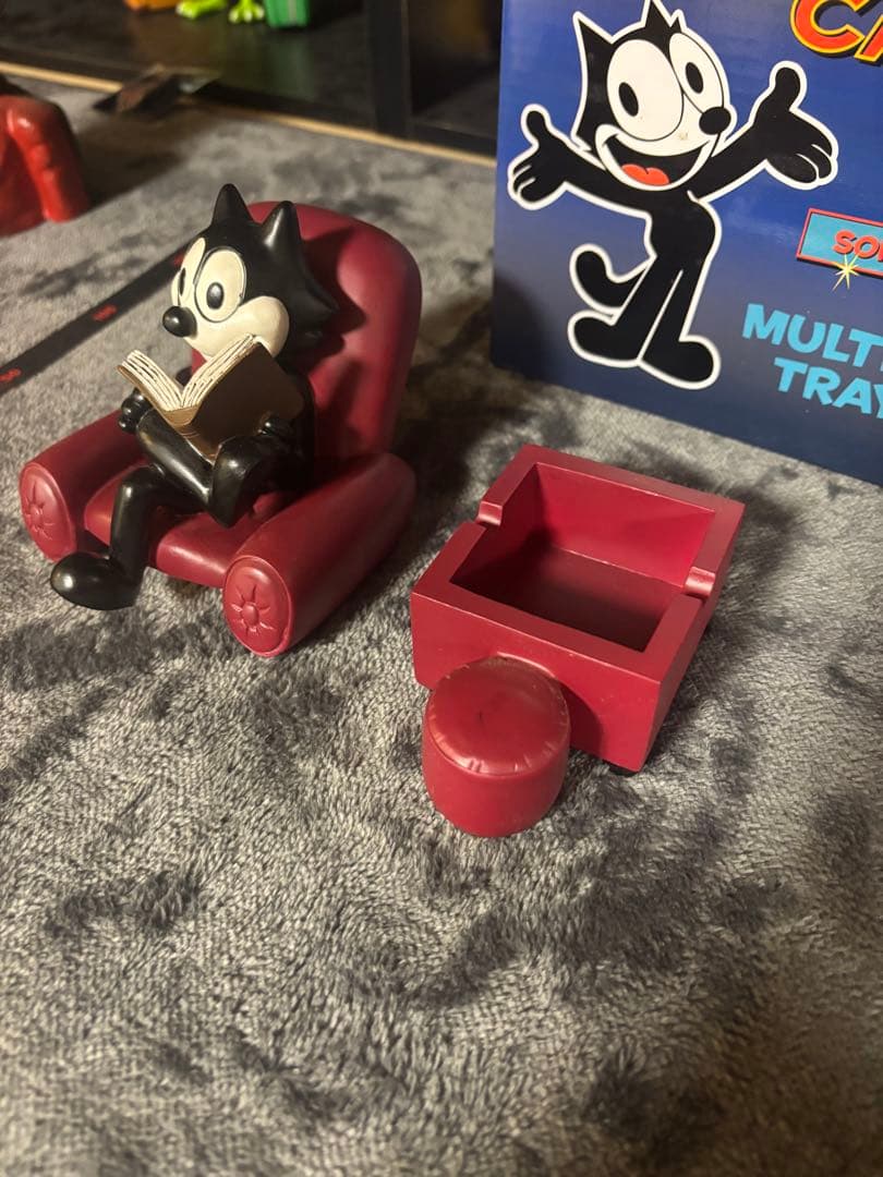 フェリックス・ザ・キャット フィギュア トレイ 灰皿 箱付き