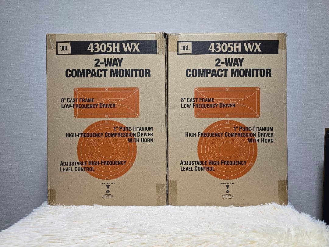 (美品) JBL ジェイビーエル 4305H WX スピーカーペア