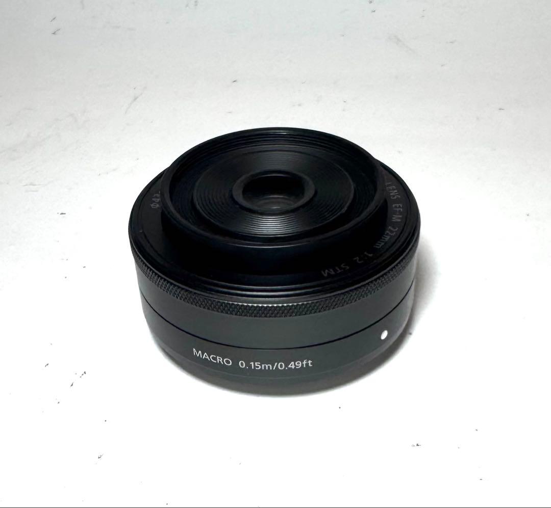 レンズ(単焦点) canon EF-M 22mm F2 STM #2339-2