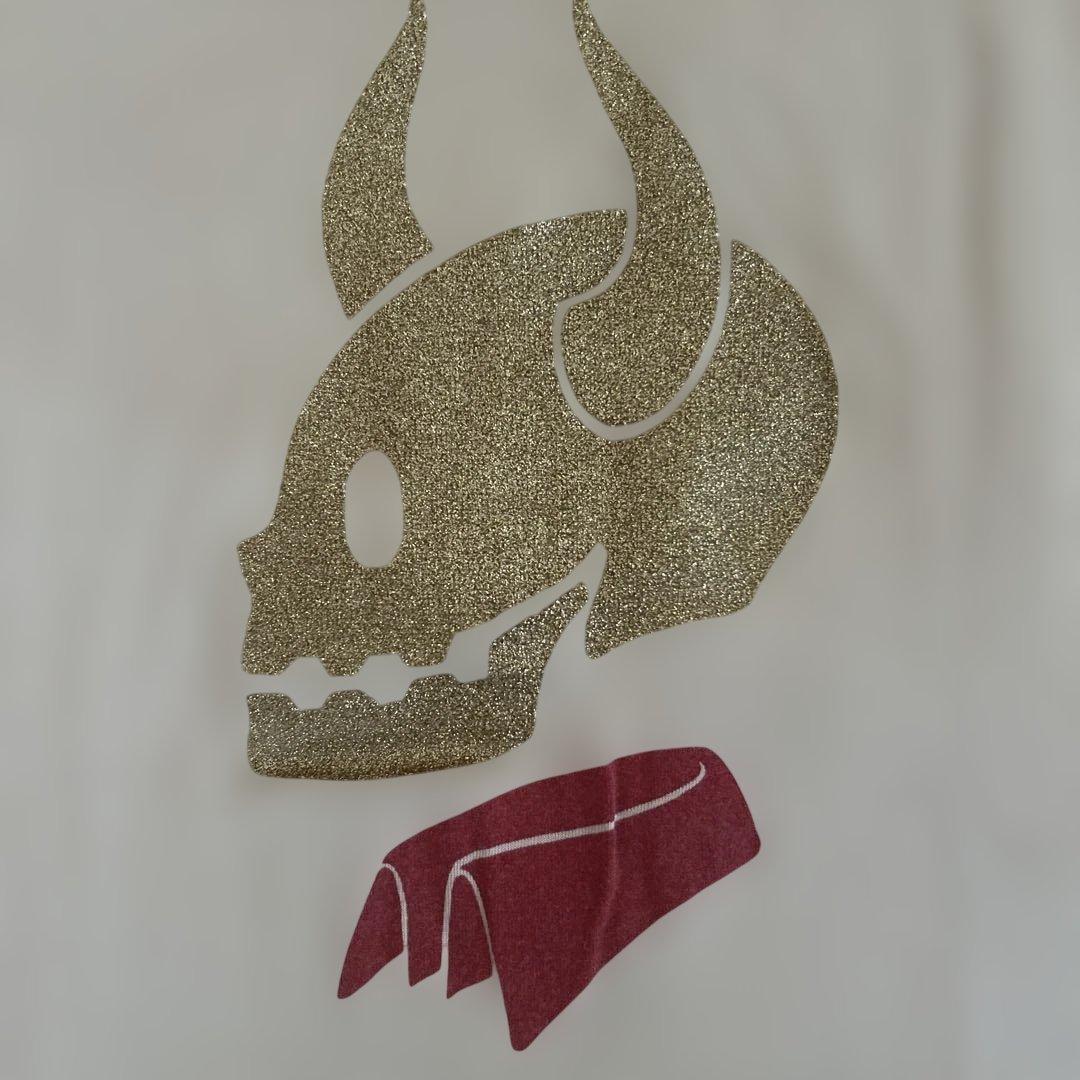 クロエ ステラマッカートニー Chloé M ゴールドスカル カットソー