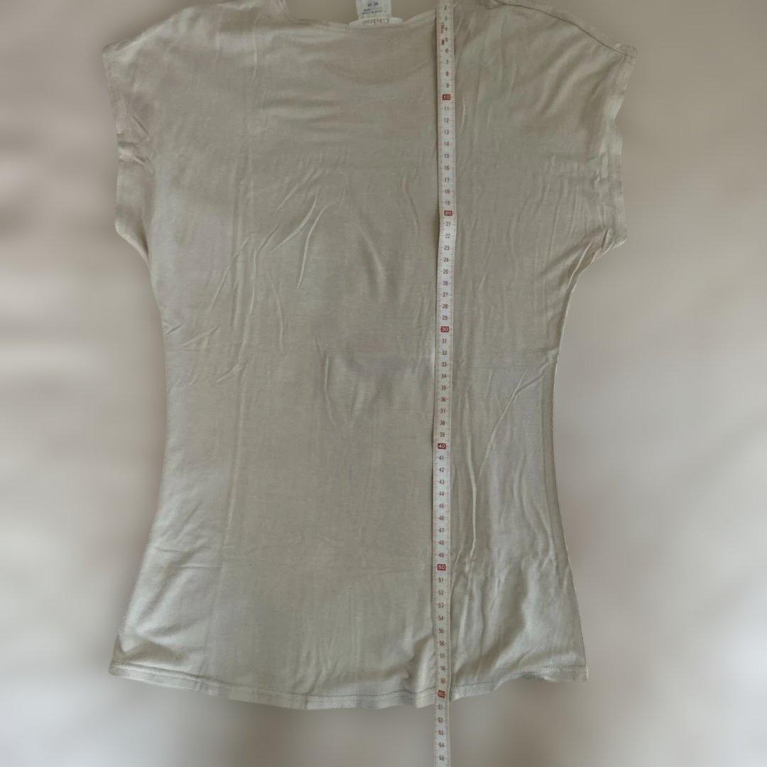 クロエ ステラマッカートニー Chloé M ゴールドスカル カットソー