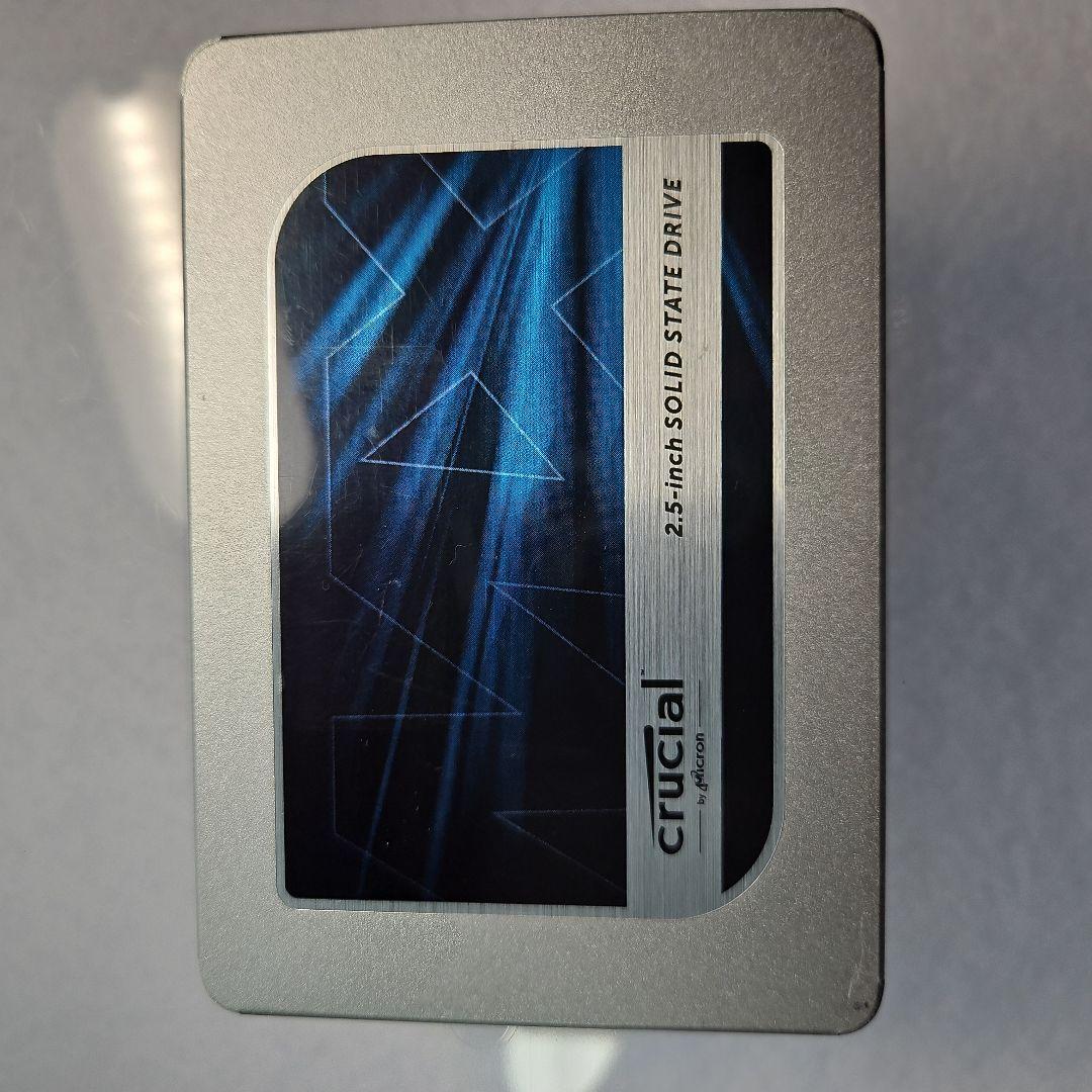 Crucial MX500SSD1 1000,2GB(1TB) 2,5インチ