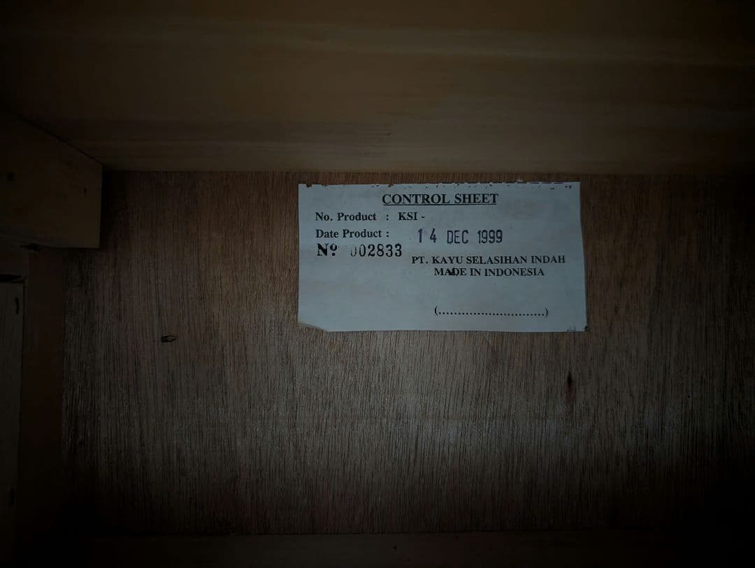 ガラス細工 木製多段チェスト 洋箪笥（送料込）