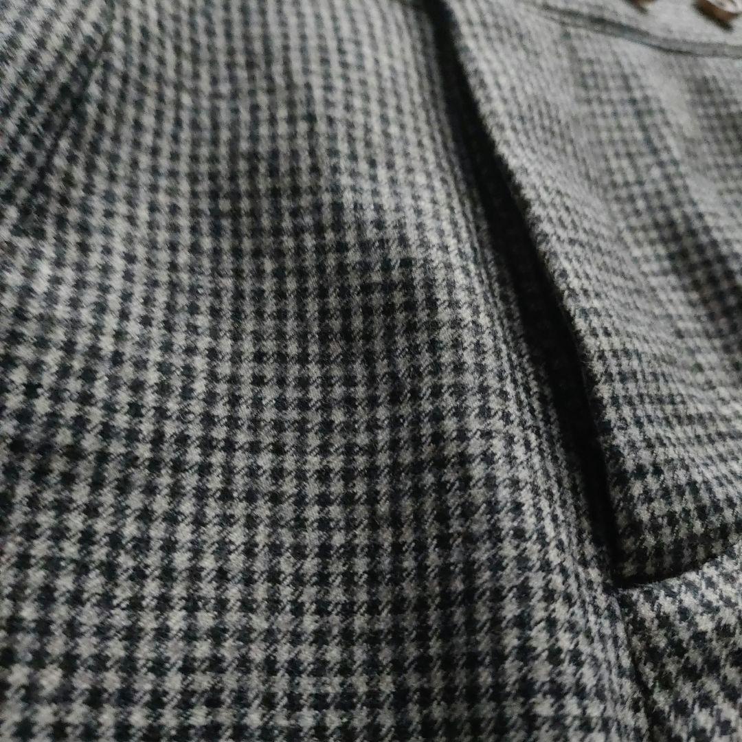 【新品・タグ付】MARGARET HOWELL　チェック柄　起毛　2タックパンツ