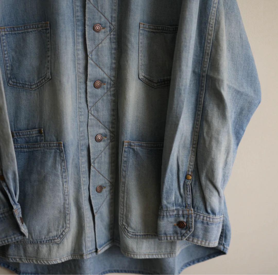 【新品未使用】MAATEE&SONS DENIM SHIRTS COVERALL