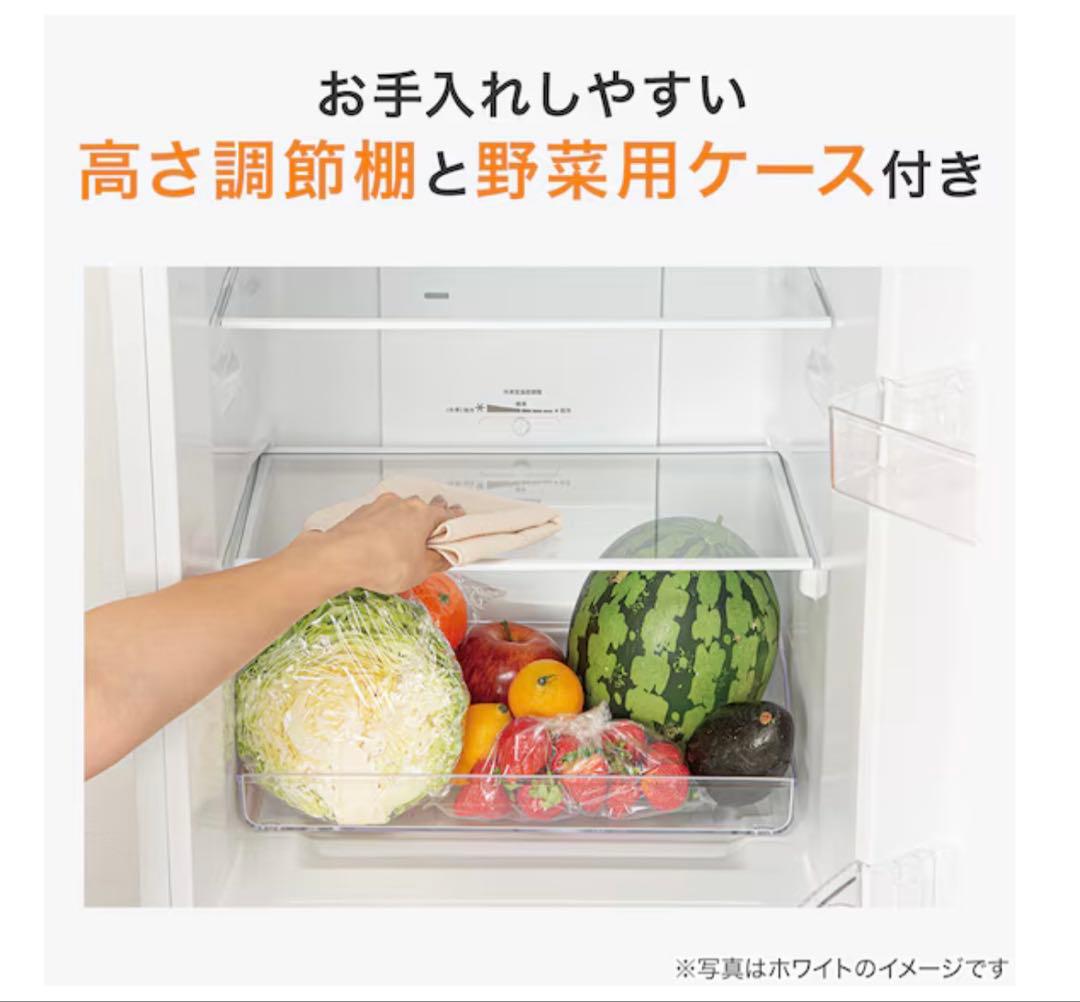 美品 179L 2ドア霜取り不要冷凍冷蔵庫(NR-179DR ホワイト)