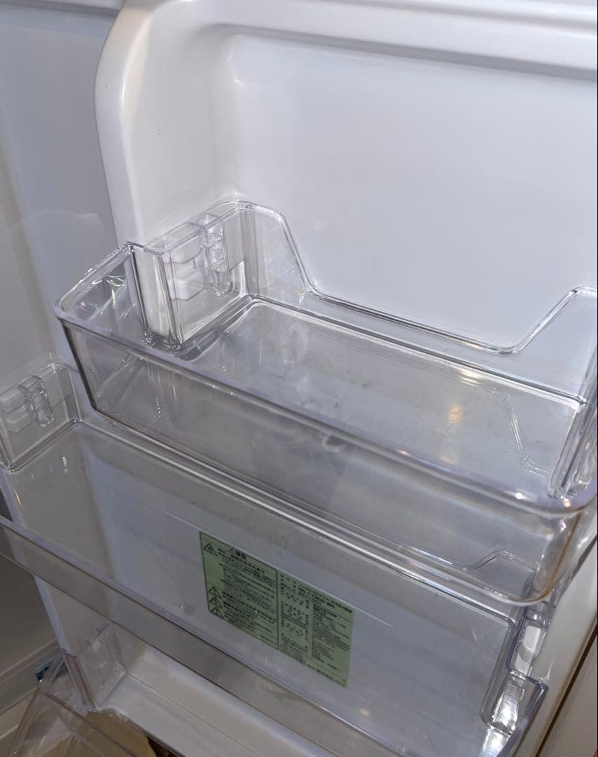 美品 179L 2ドア霜取り不要冷凍冷蔵庫(NR-179DR ホワイト)