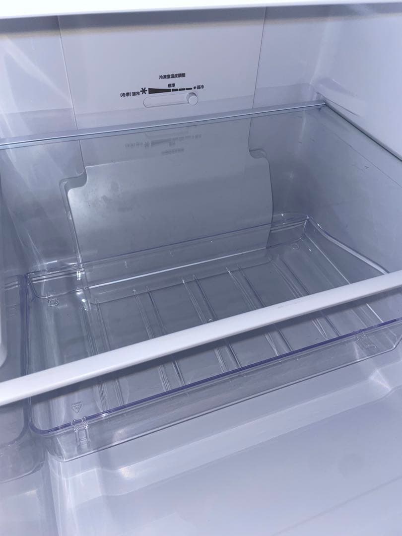 美品 179L 2ドア霜取り不要冷凍冷蔵庫(NR-179DR ホワイト)