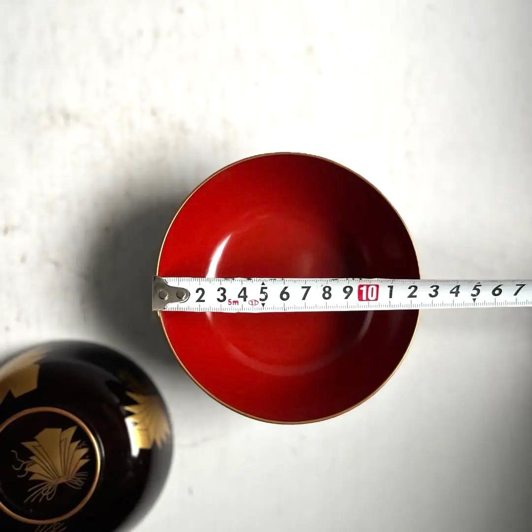 【うさぎ様リクエスト】256 骨董 熨斗紋様吸物椀 4客.419〜2客おまとめ