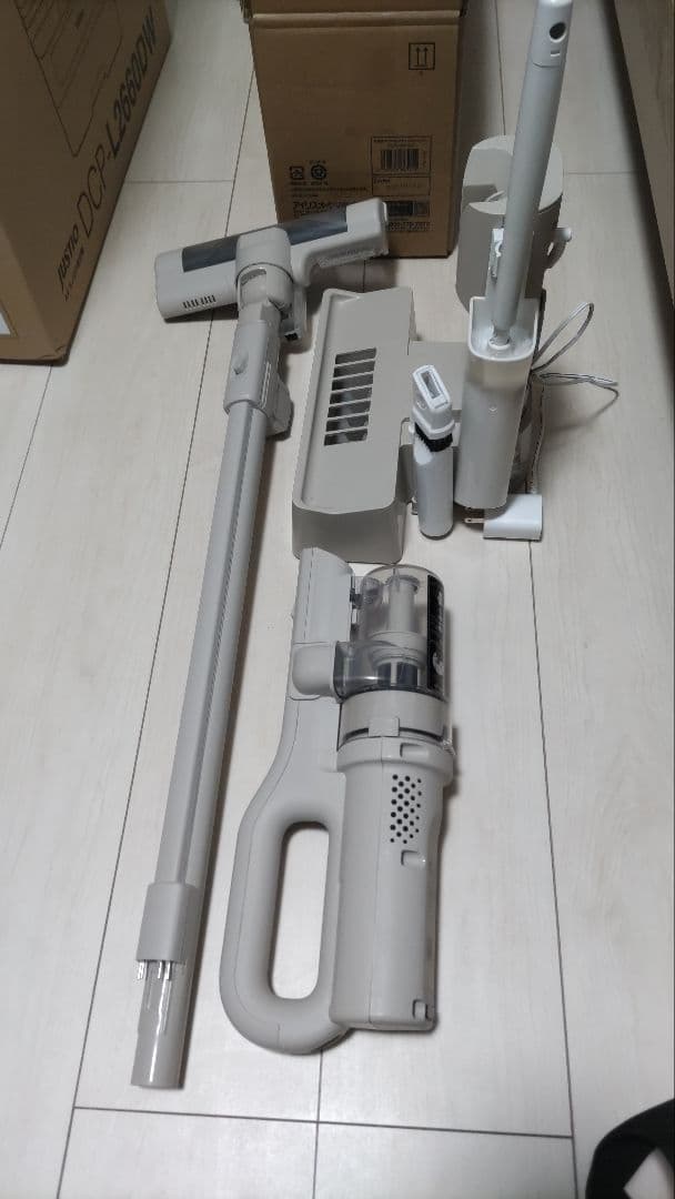 アイリスオーヤマ 充電式 サイクロンスティッククリーナー SCD-123P-HC