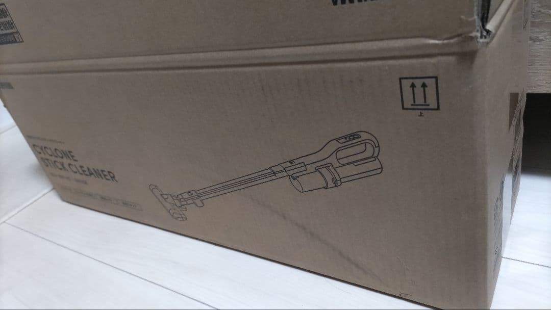 アイリスオーヤマ 充電式 サイクロンスティッククリーナー SCD-123P-HC