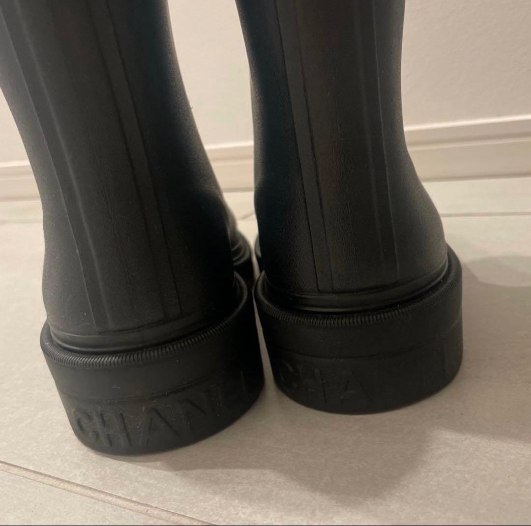 CHANELレインブーツ38