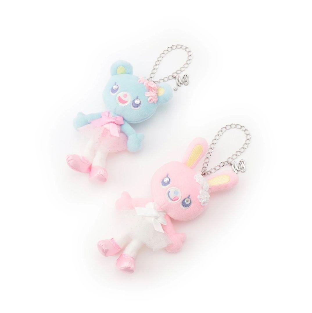 新品未使用　メゾピアノ　ミミポポ　バレエ　ぬいぐるみチャーム　ミミポポちゃん