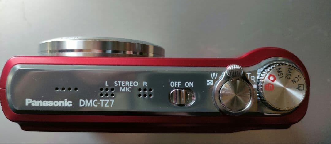 Panasonic DMC-TZ7 レッド 12倍ズーム