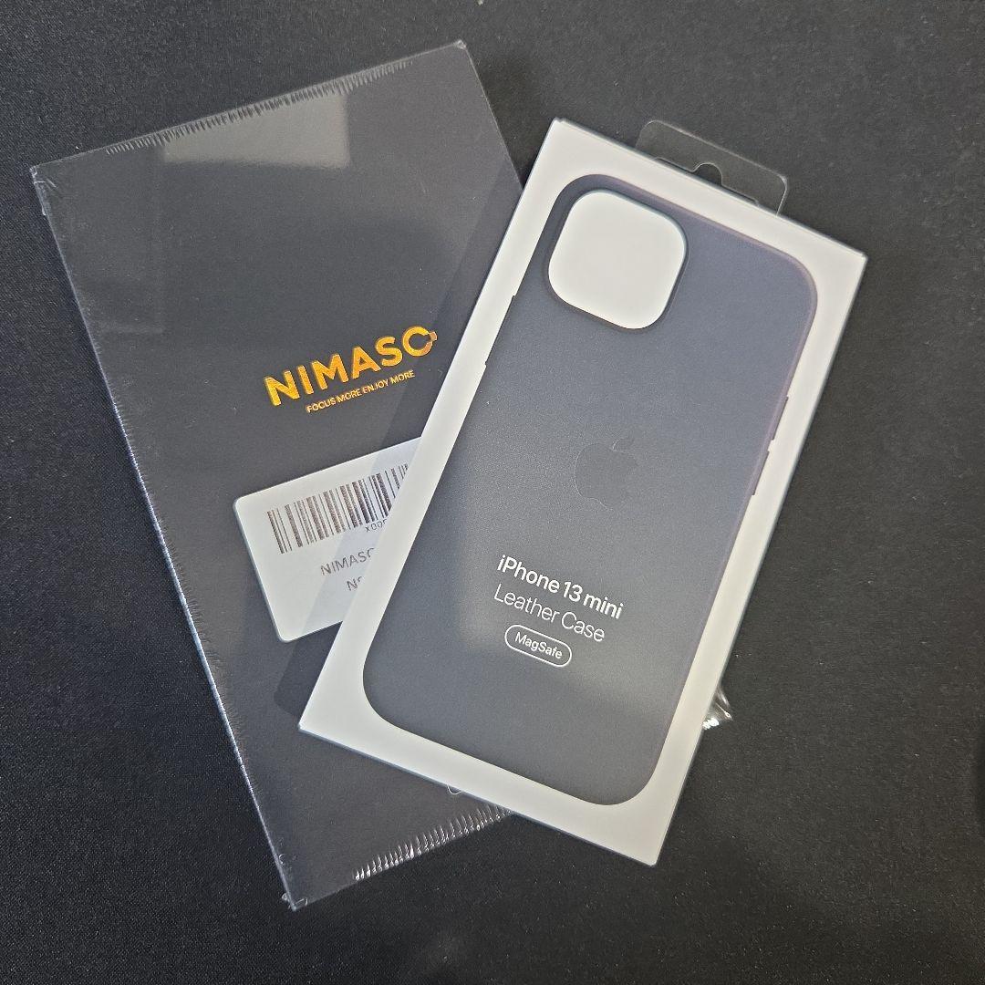 iPhone 13 mini Midnight レザーケース