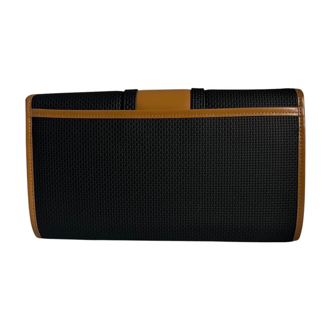 美品 イブサンローラン ヴィンテージ クラッチバッグ YSL レザー ブラック