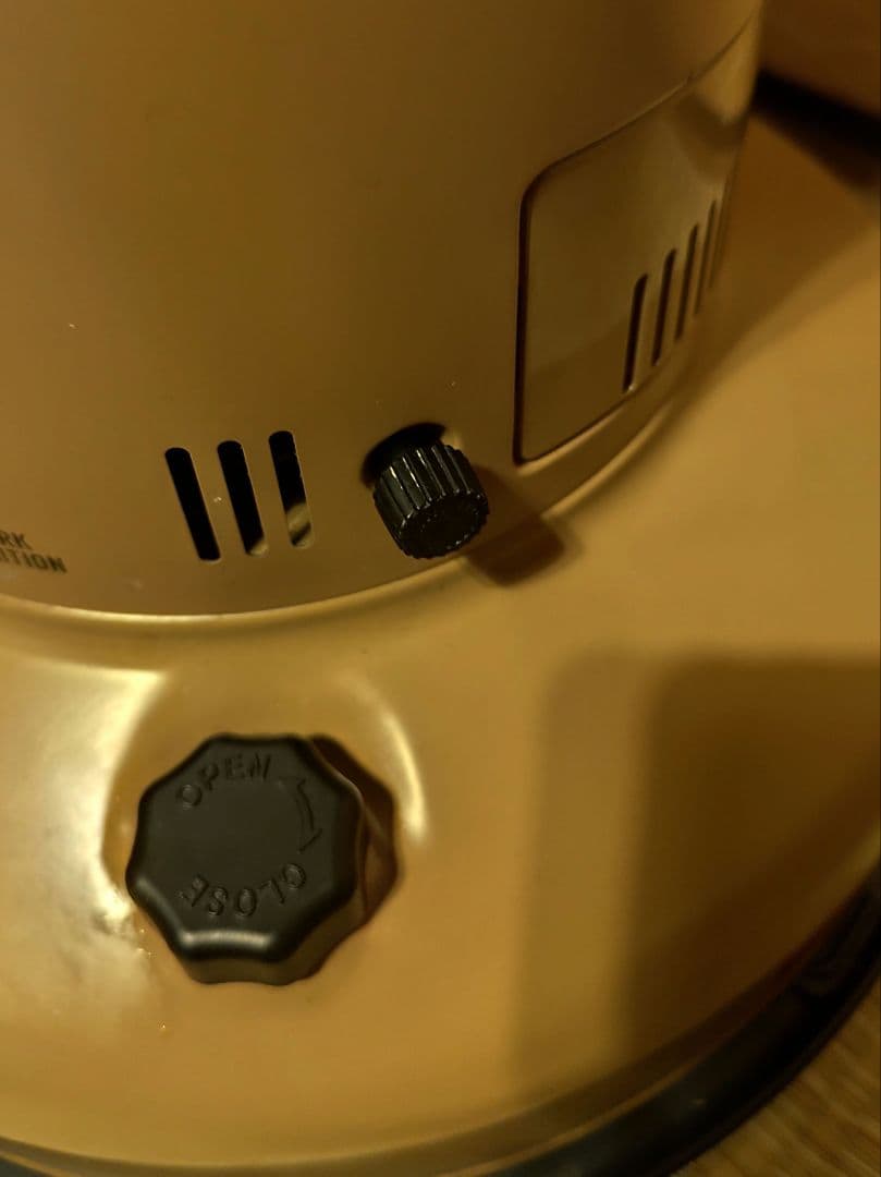 トヨトミストーブ ギアミッション　※電子点火故障