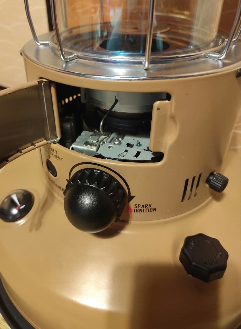 トヨトミストーブ ギアミッション　※電子点火故障