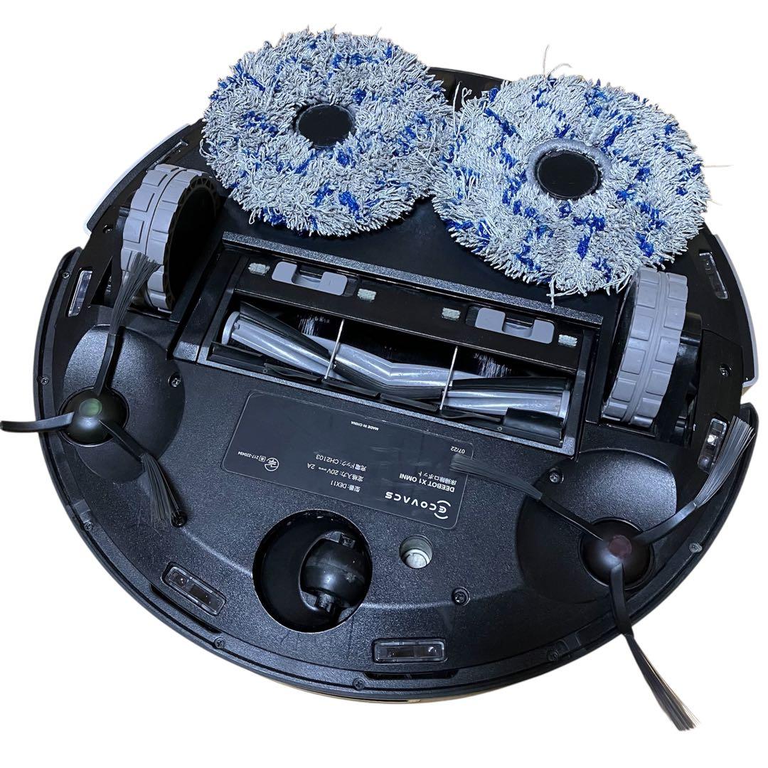 【美品】ECOVACS　DEEBOT　X1　OMNI　DEX11　お掃除ロボット