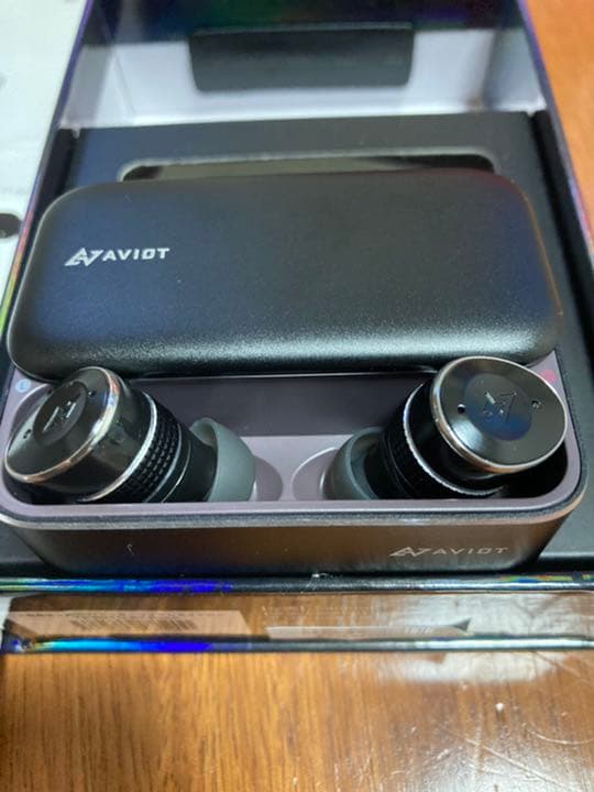 AVIOT トゥルーワイヤレスイヤフォン TE-BD21j BK