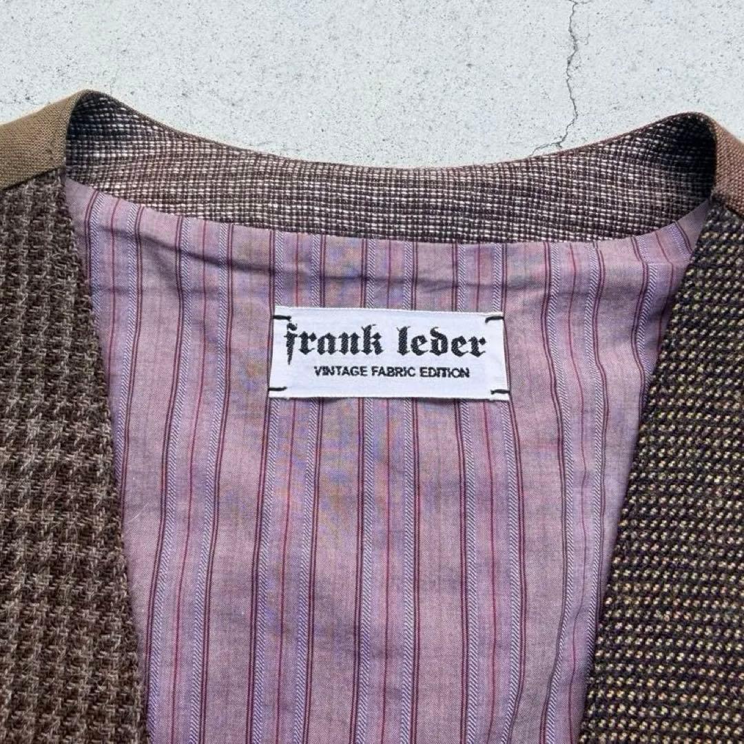 ドイツ製frank leder ヴィンテージファブリックEDITION ベストM