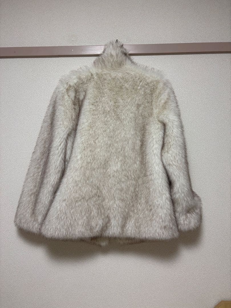 ジャケット・アウター SINOOON Heavy Mix Fur Jacket (Ivory)
