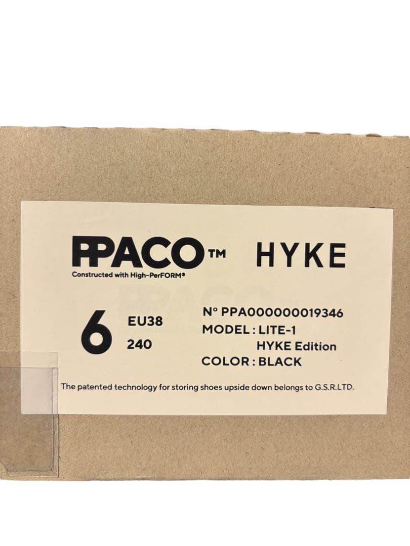 完売モデル PPACO LITE-1 HYKE Edition 24cm