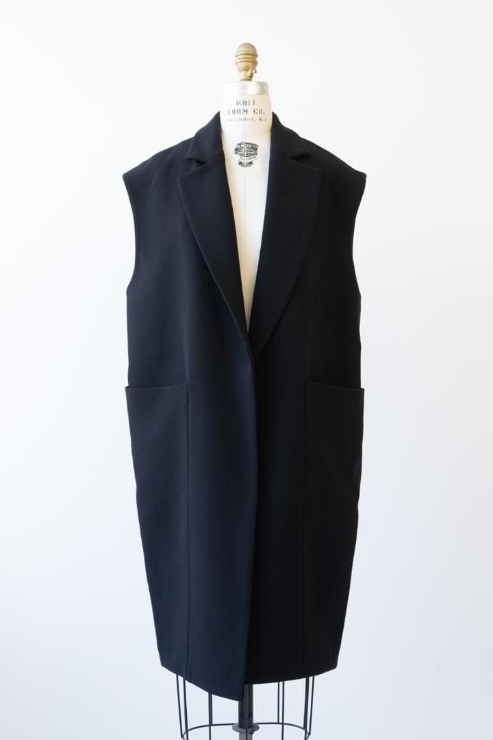 ENFOLD エンフォルド アセテートジレ ベスト