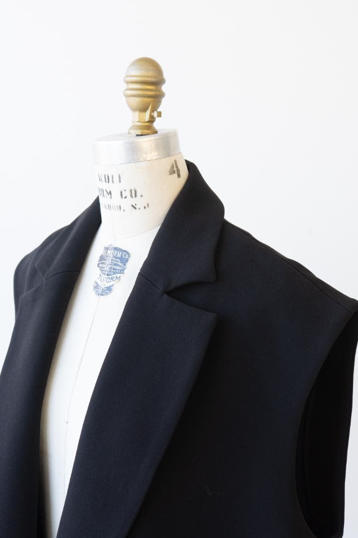 ENFOLD エンフォルド アセテートジレ ベスト