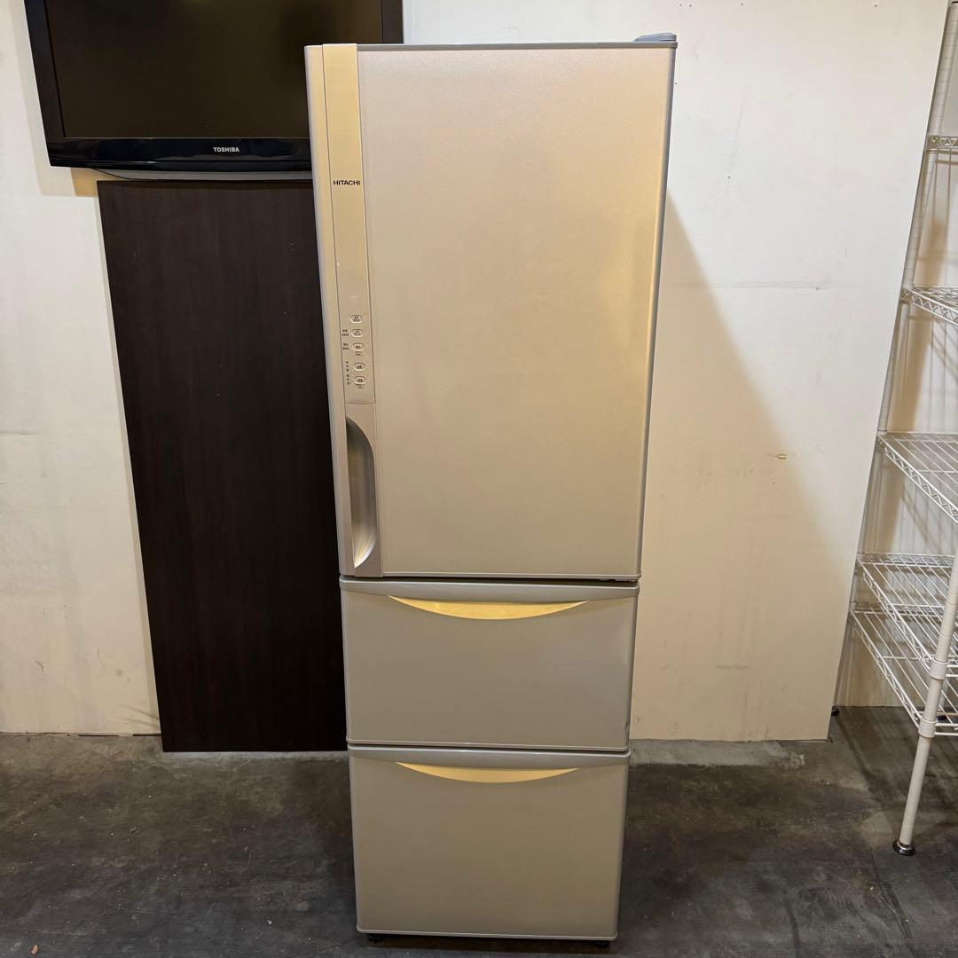 C04★2016年製★日立　冷蔵庫　300L 3ドア　自動製氷機能　洗濯機