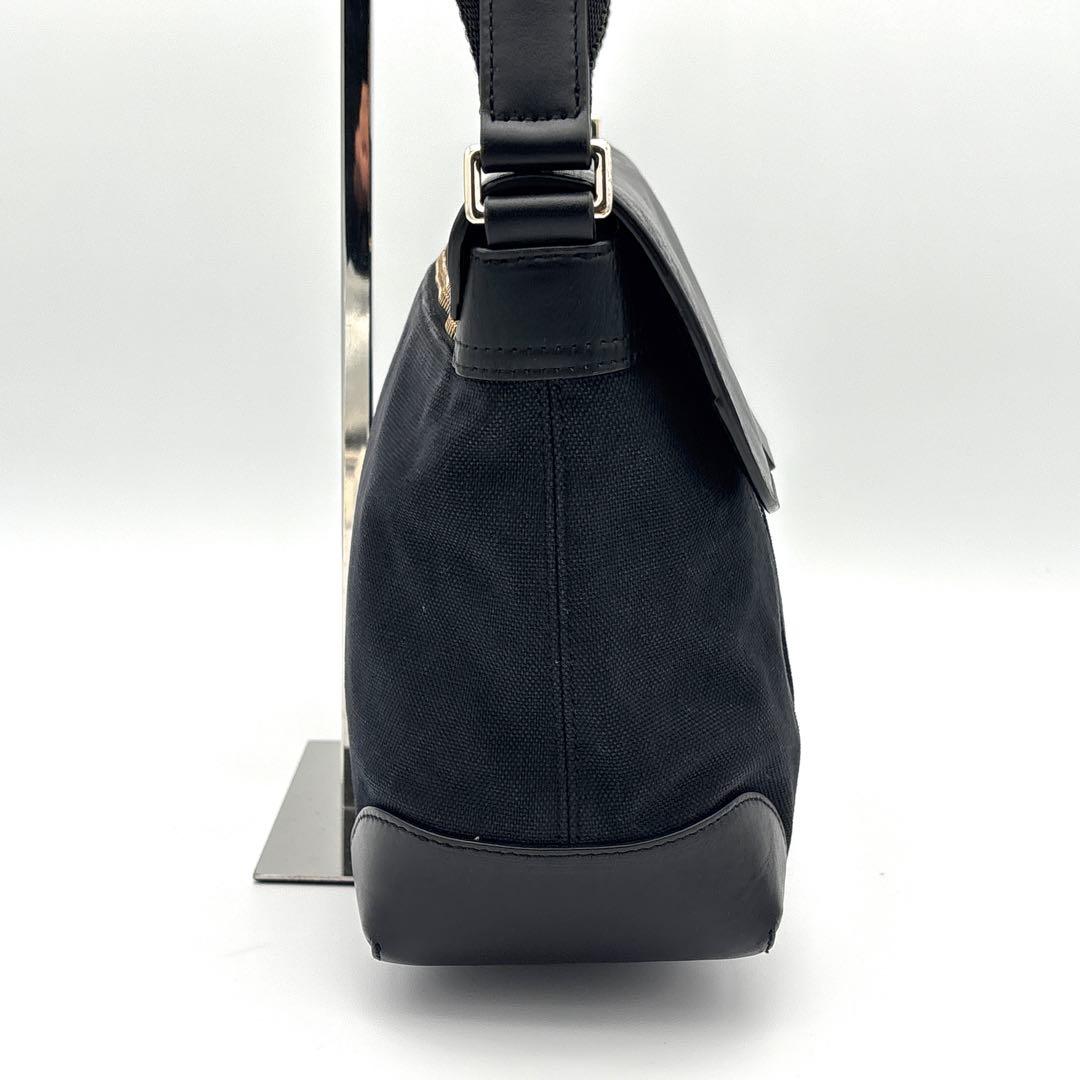 Paul Smith ロゴ 2way ショルダーバッグ 異素材切り替え フラップ