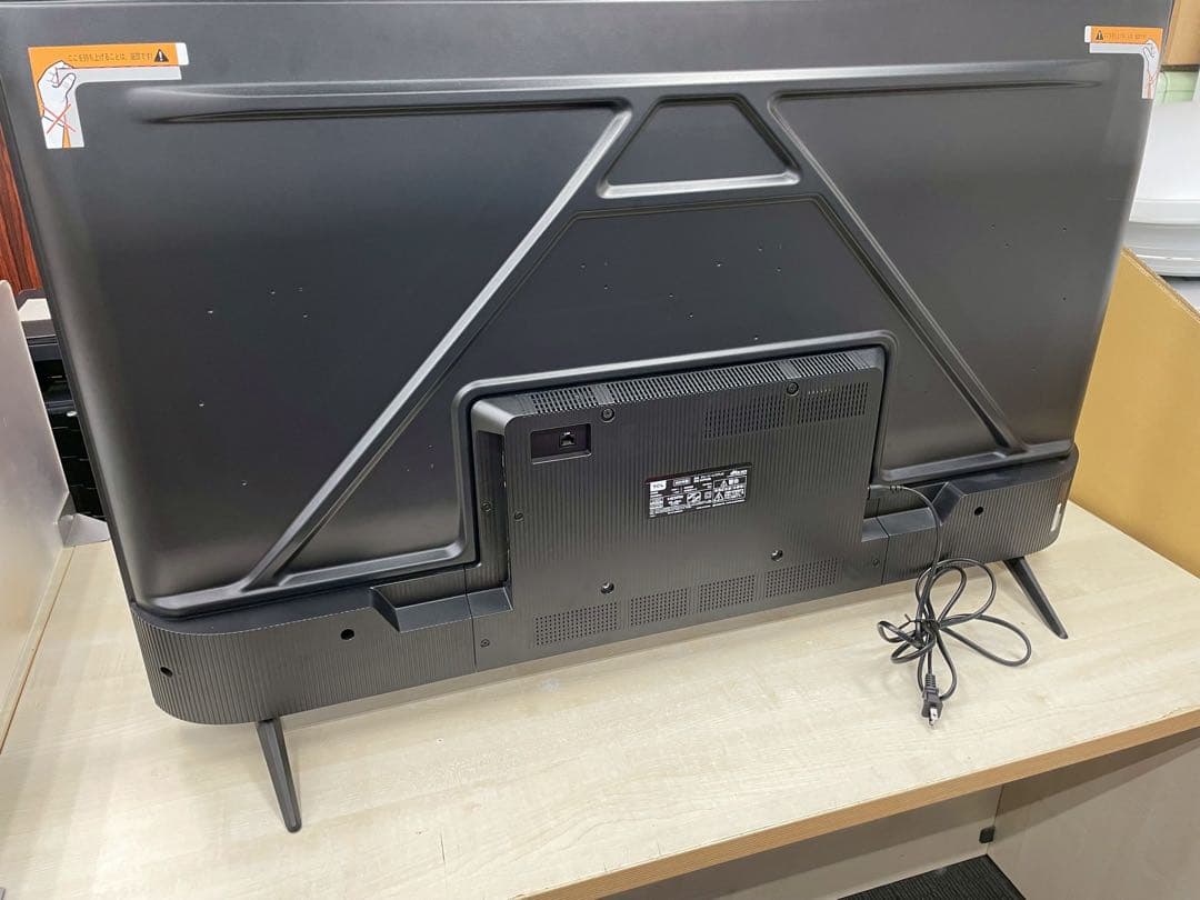 専用TCL チューナーレススマートテレビ 50V型4K 50P63E