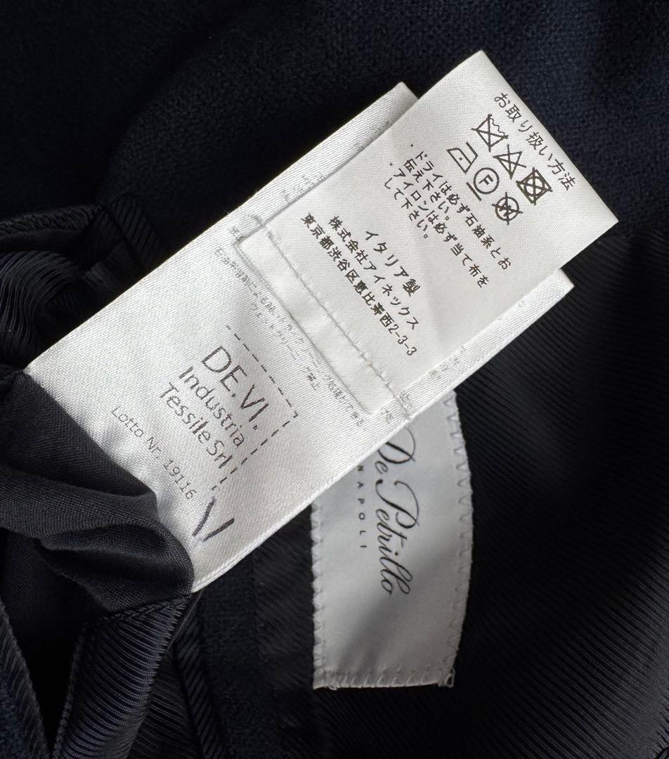 極美品・未使用級 De Petrillo デペトリロ カシミヤ100% 最新タグ